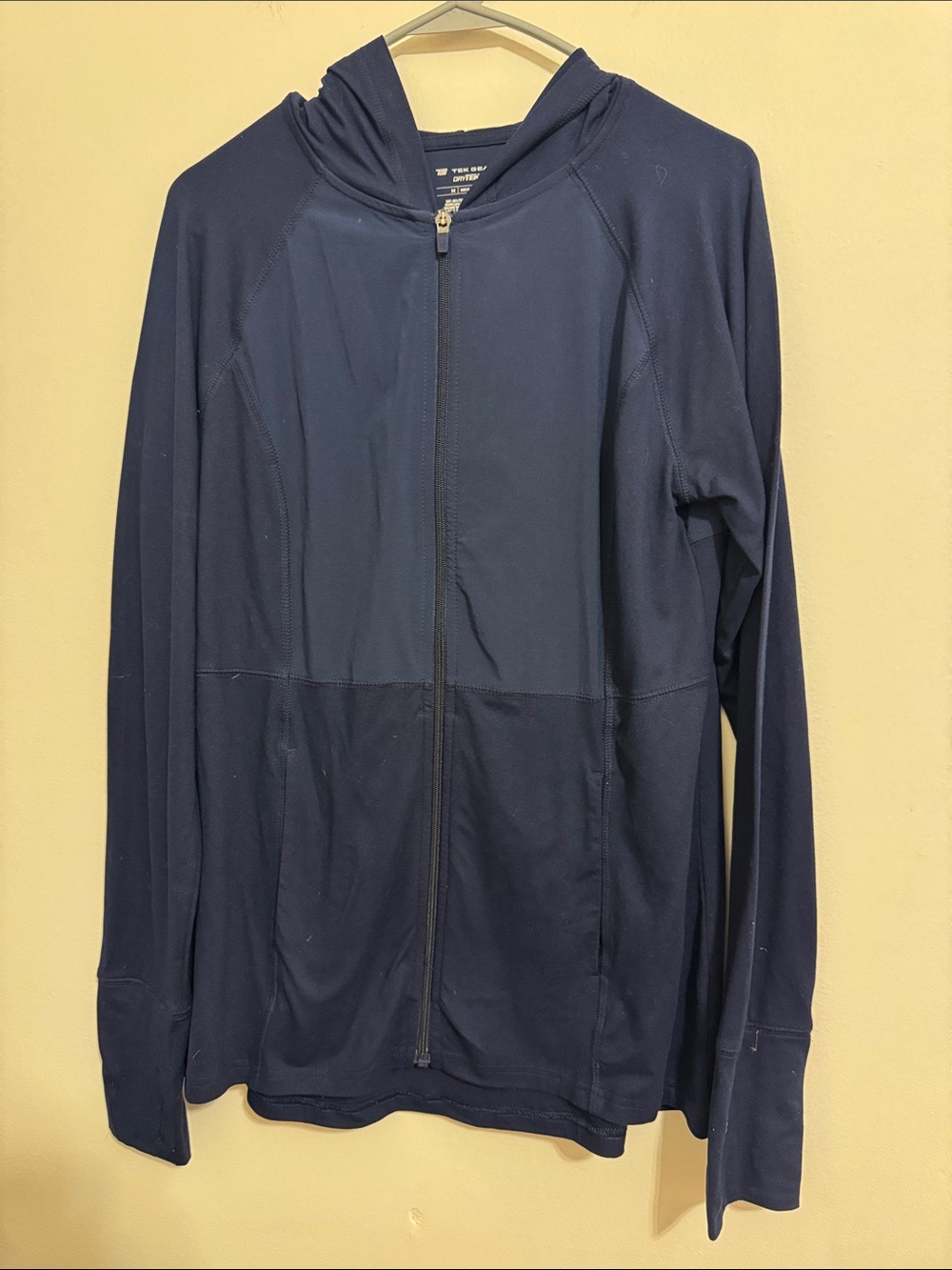 tek gear Navy Full-Zip Hoodie Sweater